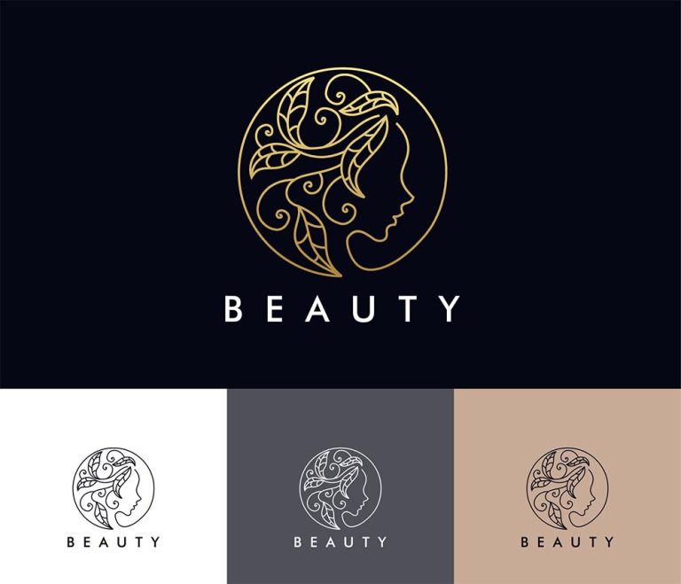 طراحی لوگو سالن زیبایی و آرایشگاه